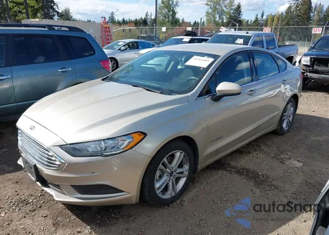 2018 Ford Fusion Hybrid Se z USA, uszkodzony, nr VIN 3FA6P0LU7JR269141